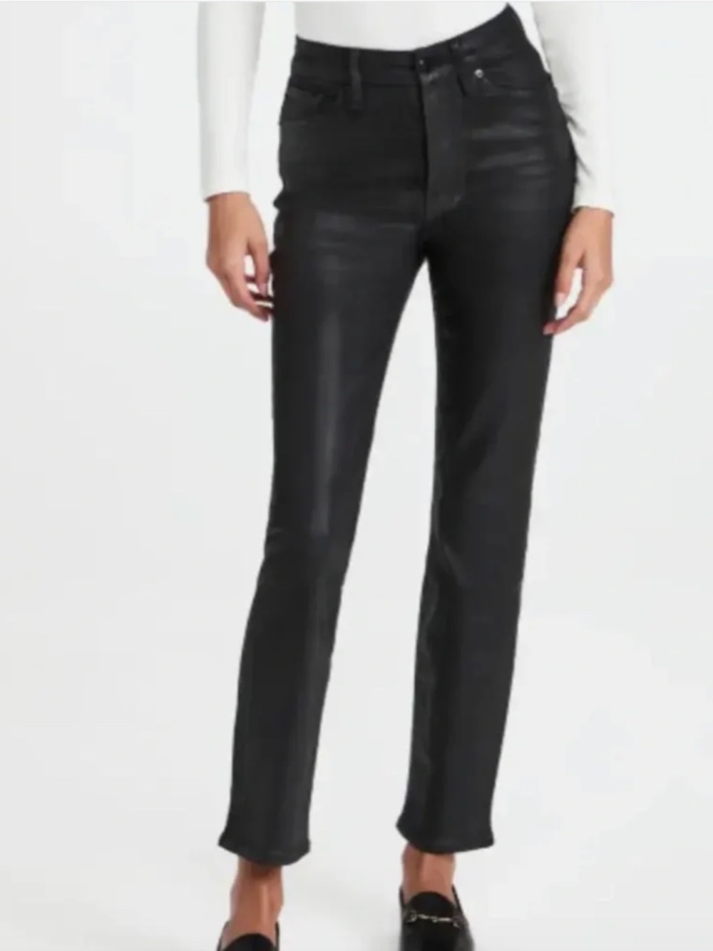 GOOD CLASSIC COATED JEANS | BLACK001